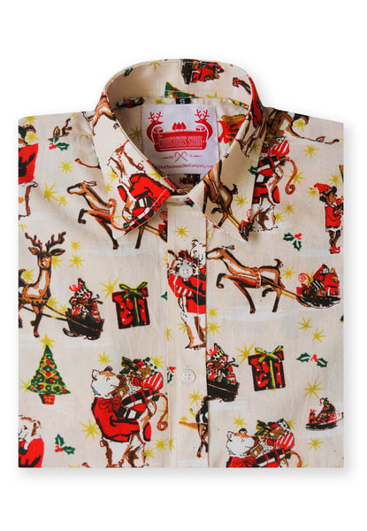 xmas dress shirts Polar Bear Debonair